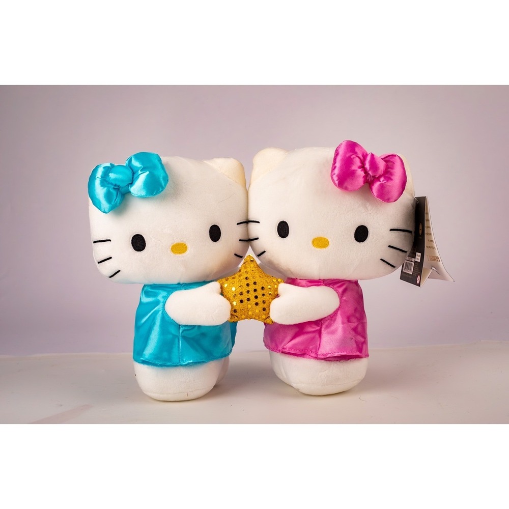 Kidrobot Hello Kitty Gemini Zodiac Plush Toy Star Twin Dolls
